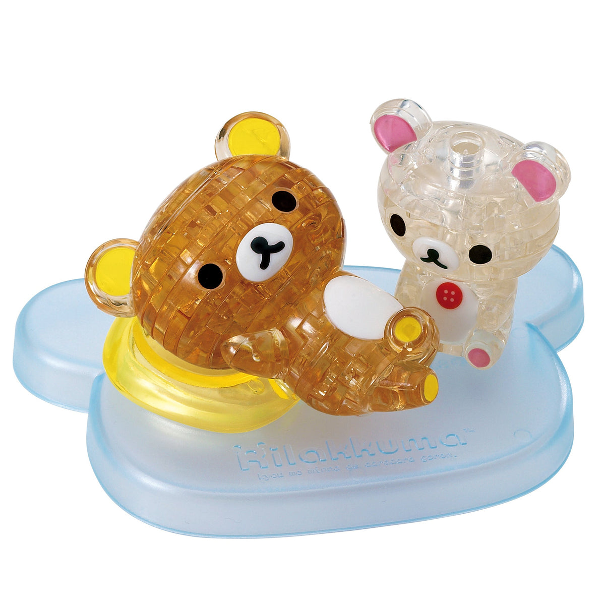 Together Rilakkuma Rilakkuma - Rilakkuma & Korilakkuma – 3D Crystal Puzzle