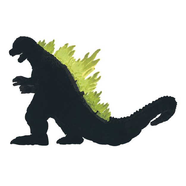 Godzilla (Glow in the Dark Orange)