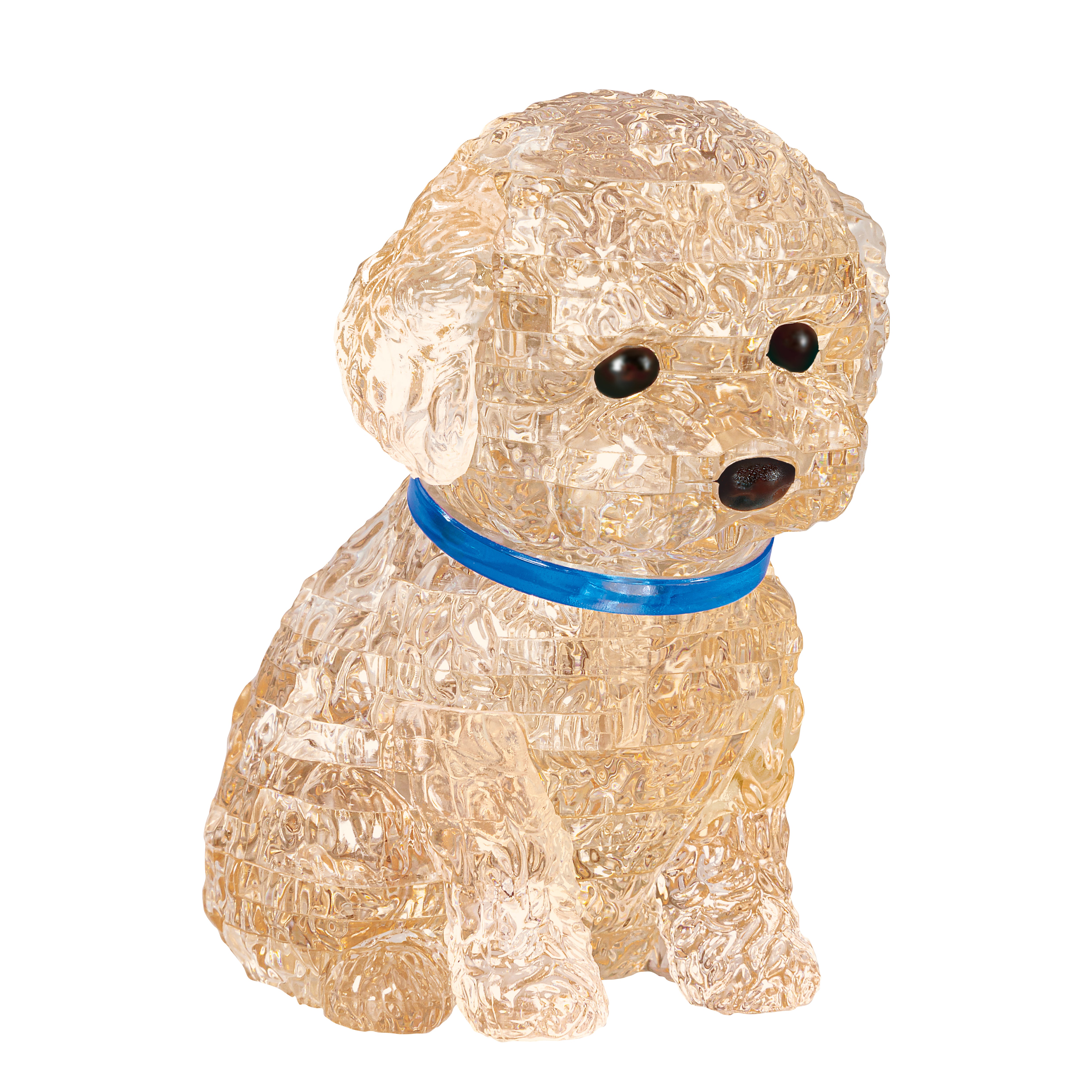 Toy Poodle (Apricot) – 3D Crystal Puzzle