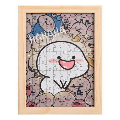 Quby Wooden Puzzle: Quby Sardine