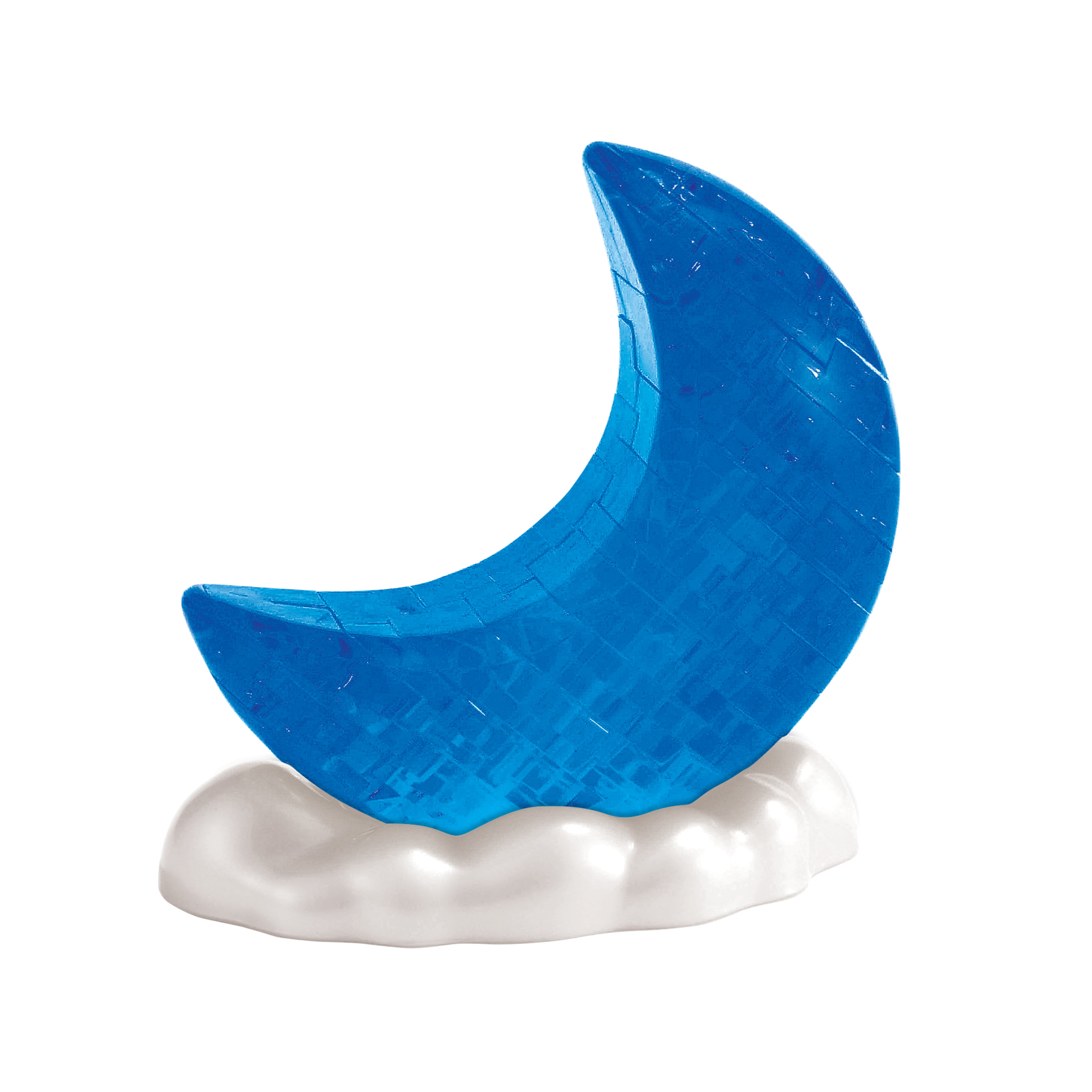 クリスタル置物2個セット　未使用に近い　送料無料　専用ページして購入OK◎◆◆◆ Moon (Blue Glow in the Dark) – 3D Crystal Puzzle