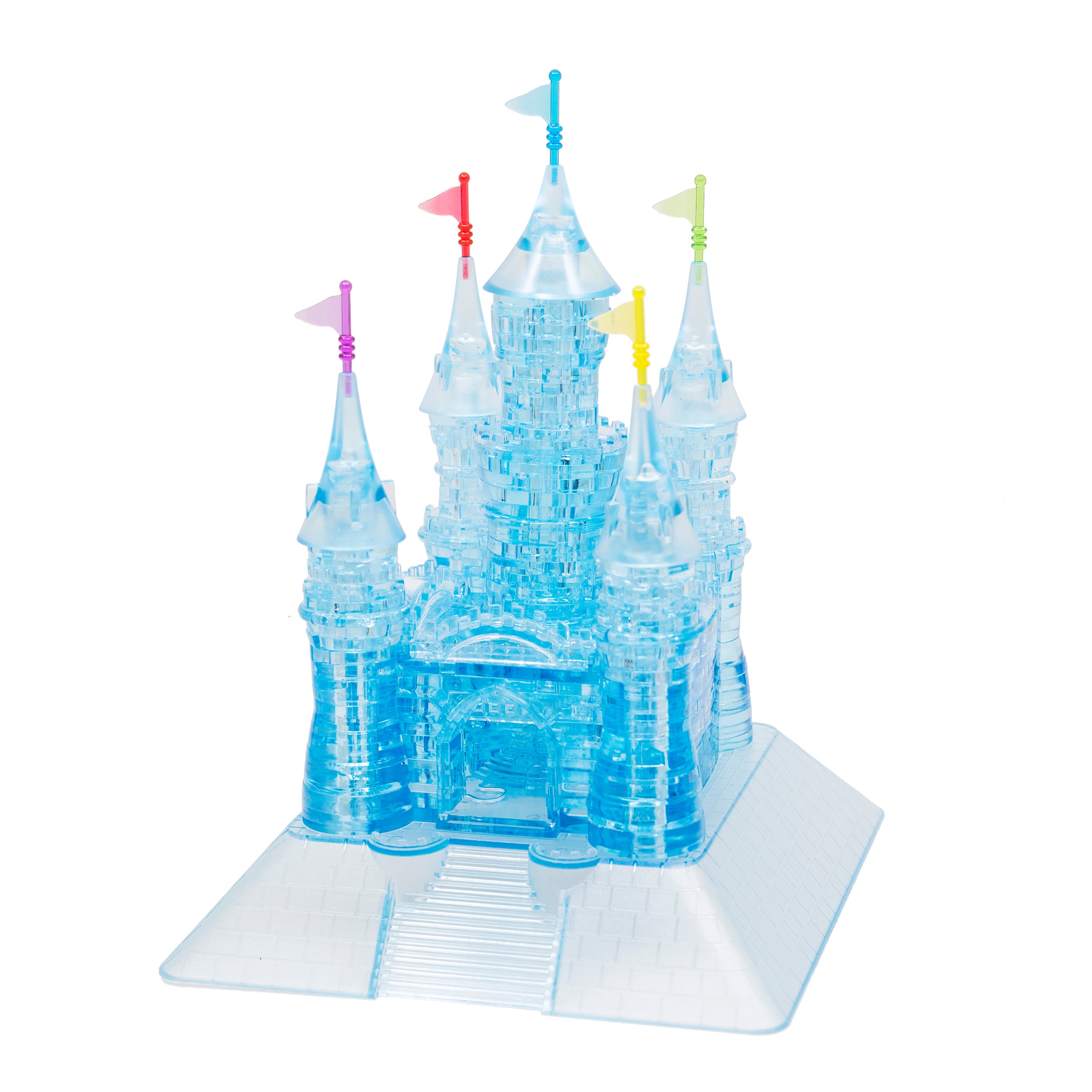 Grand Castle (Blue) – 3D Crystal Puzzle