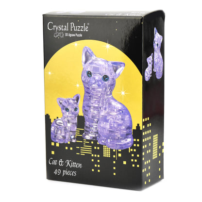 Cat & Kitten (Clear)