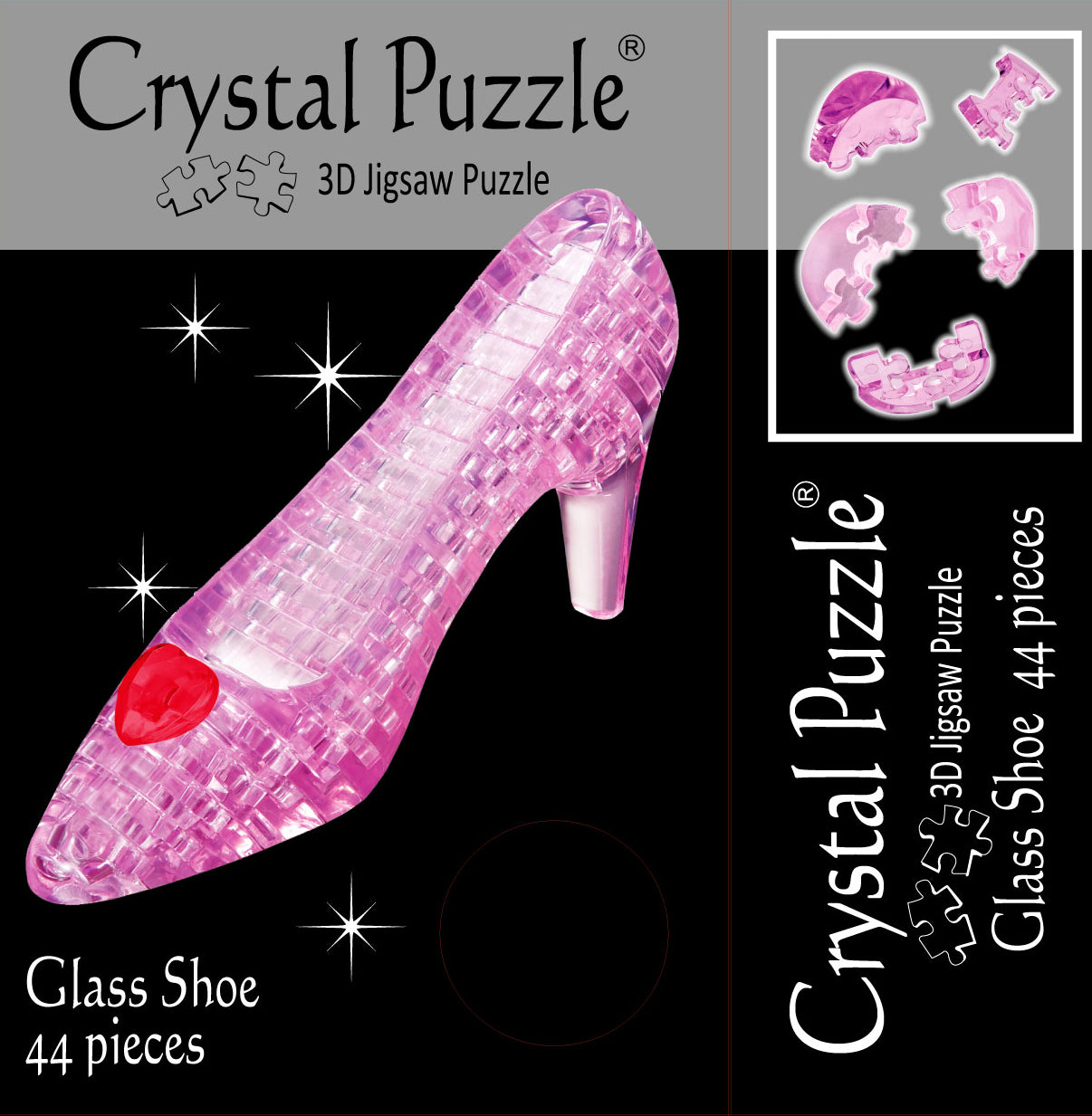 Glass Shoe (Pink)
